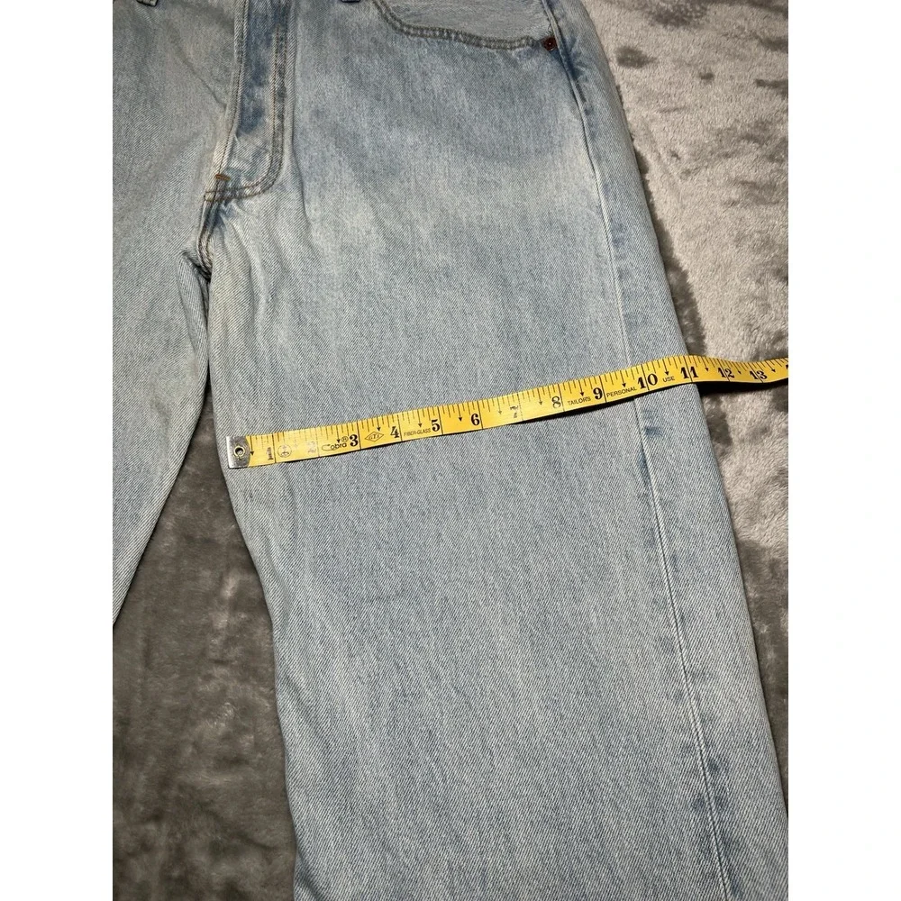 Levi's 501 Jeans Men Size 38x32 (Actually 35x31) Button Fly Denim Made In USA